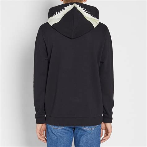 givenchy shark jaw sweater|Givenchy Shark Jaw Black Hoodie Sweater Cuban Fit Size L.